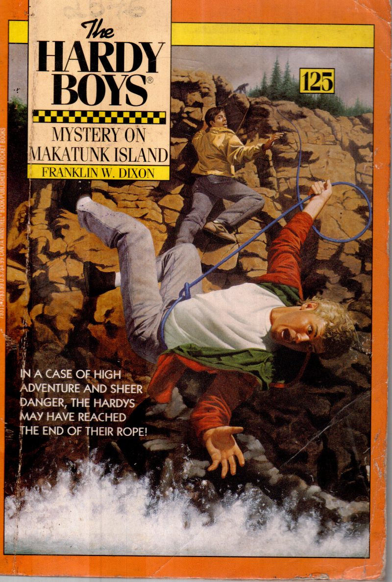 MYSTERY ON MAKATUNK ISLAND BY FRANKLIN W.DIXON