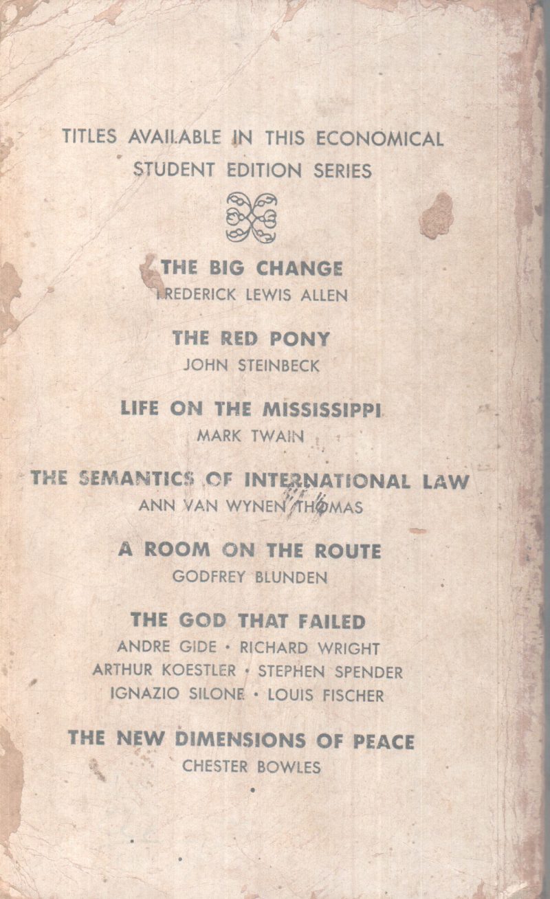 THE NEW DIMENSIONS OF PEACE BY CHESTER BOWLES - Image 2
