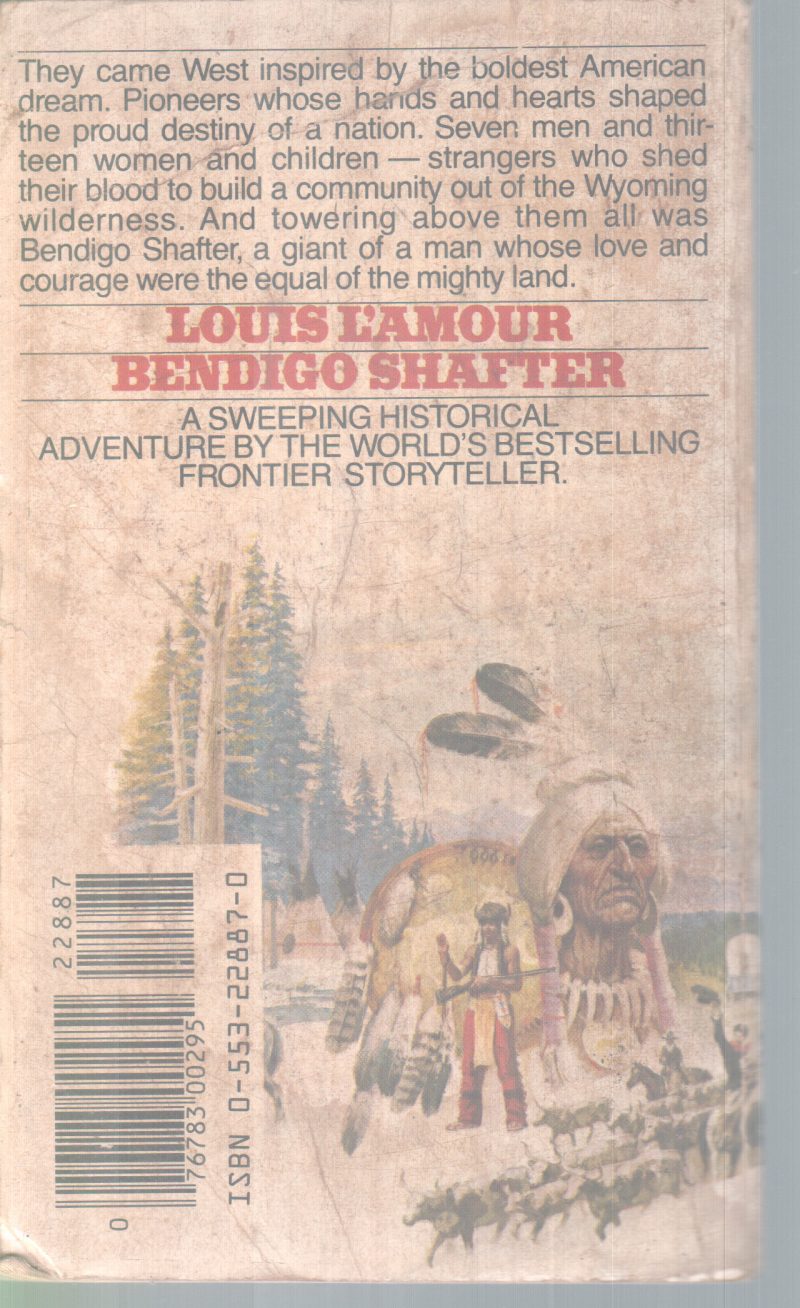 BENDIGO SHAFTER BY LOUIS L'AMOUR - Image 2