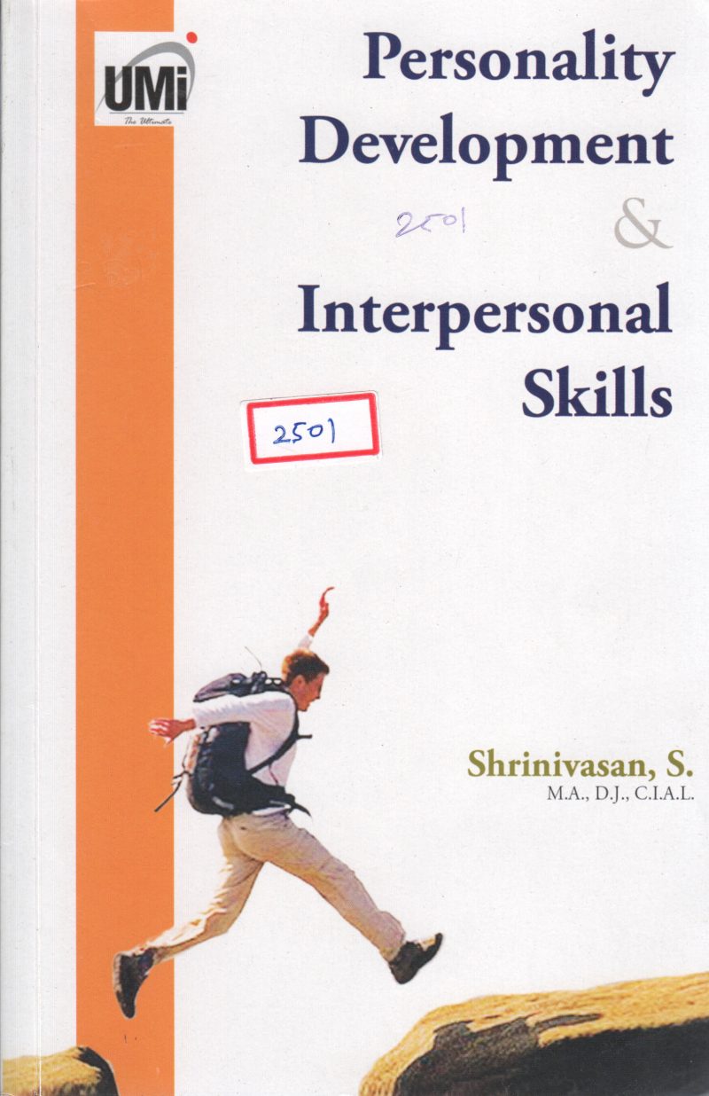 PERSONALITY DEVELOPMENT BY SHRIVASAN