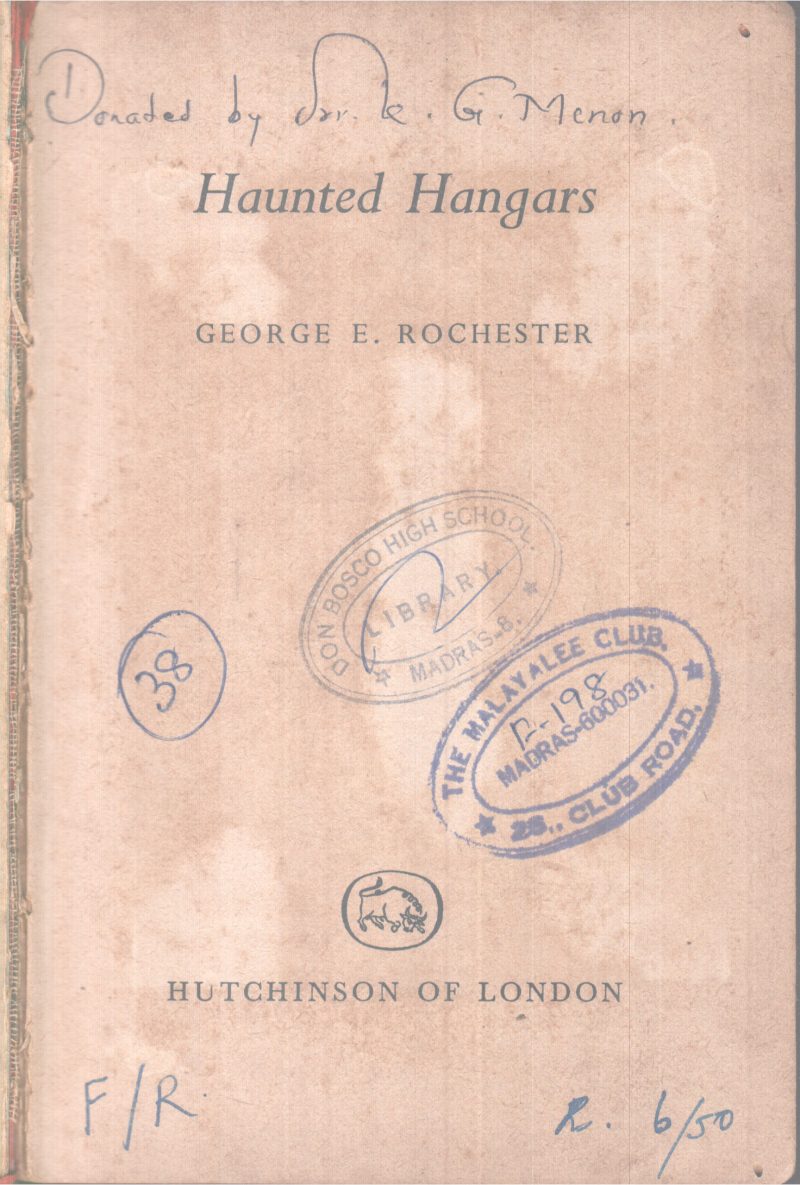 HAUNTED HANGARS BY GEORGE E. ROCHESTER
