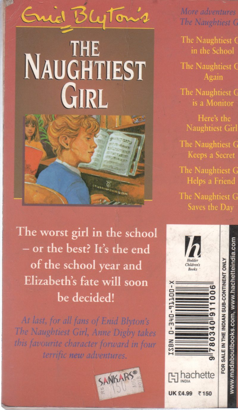 THE NAUGHTIEST GIRL BY ANNE DIGBY - Image 2