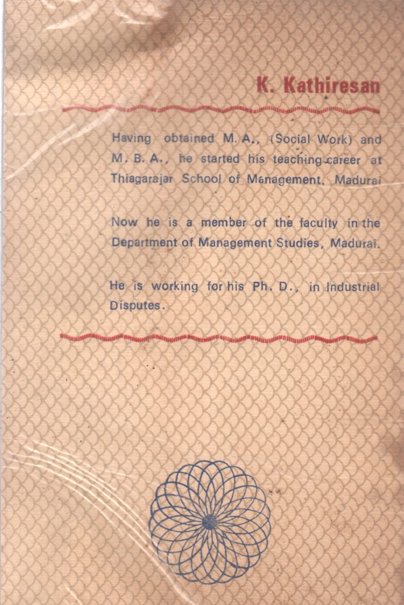 CONCISE DICTIONARY OF HUMAN RESOURCE MANAGEMENT BY K. KATHIRESAN - Image 2