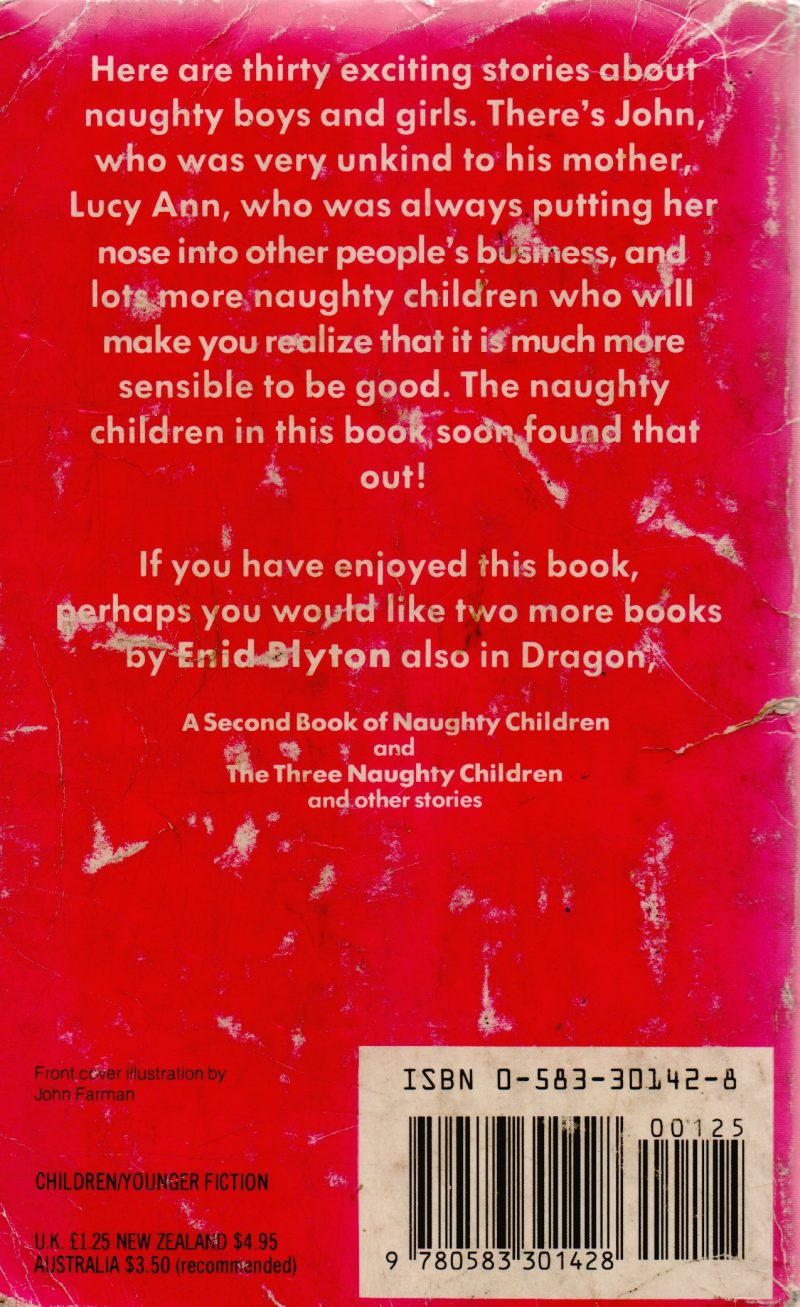 A BOOK OF NAUGHTY CHILDREN BY ENID BLYTON - Image 2