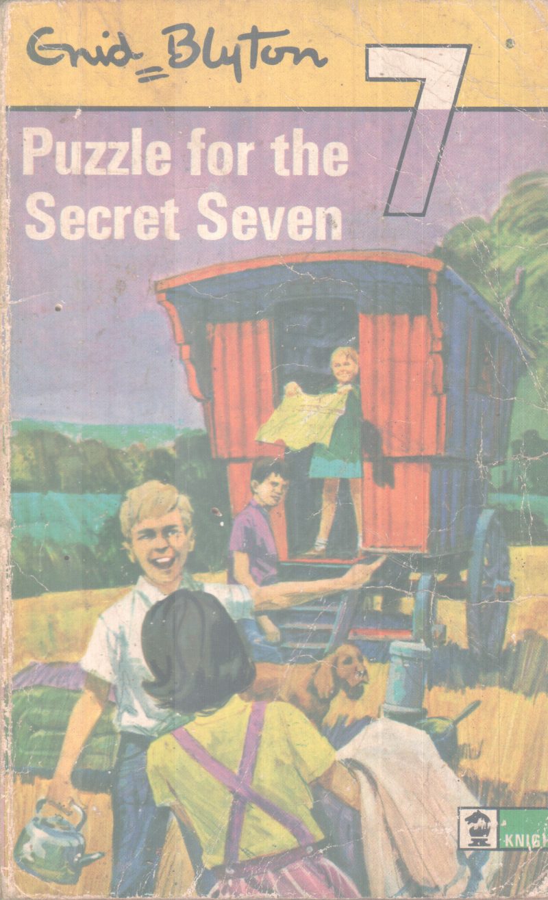 PUZZLE FOR THE SECRET SEVEN BY ENID BLYTON