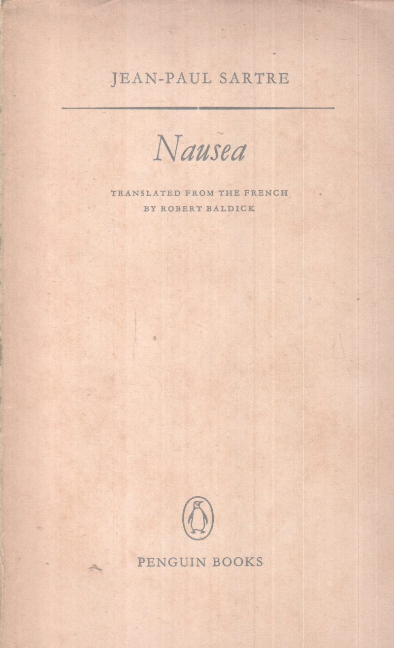 NAUSEA BY JEAN PAUL SATRE