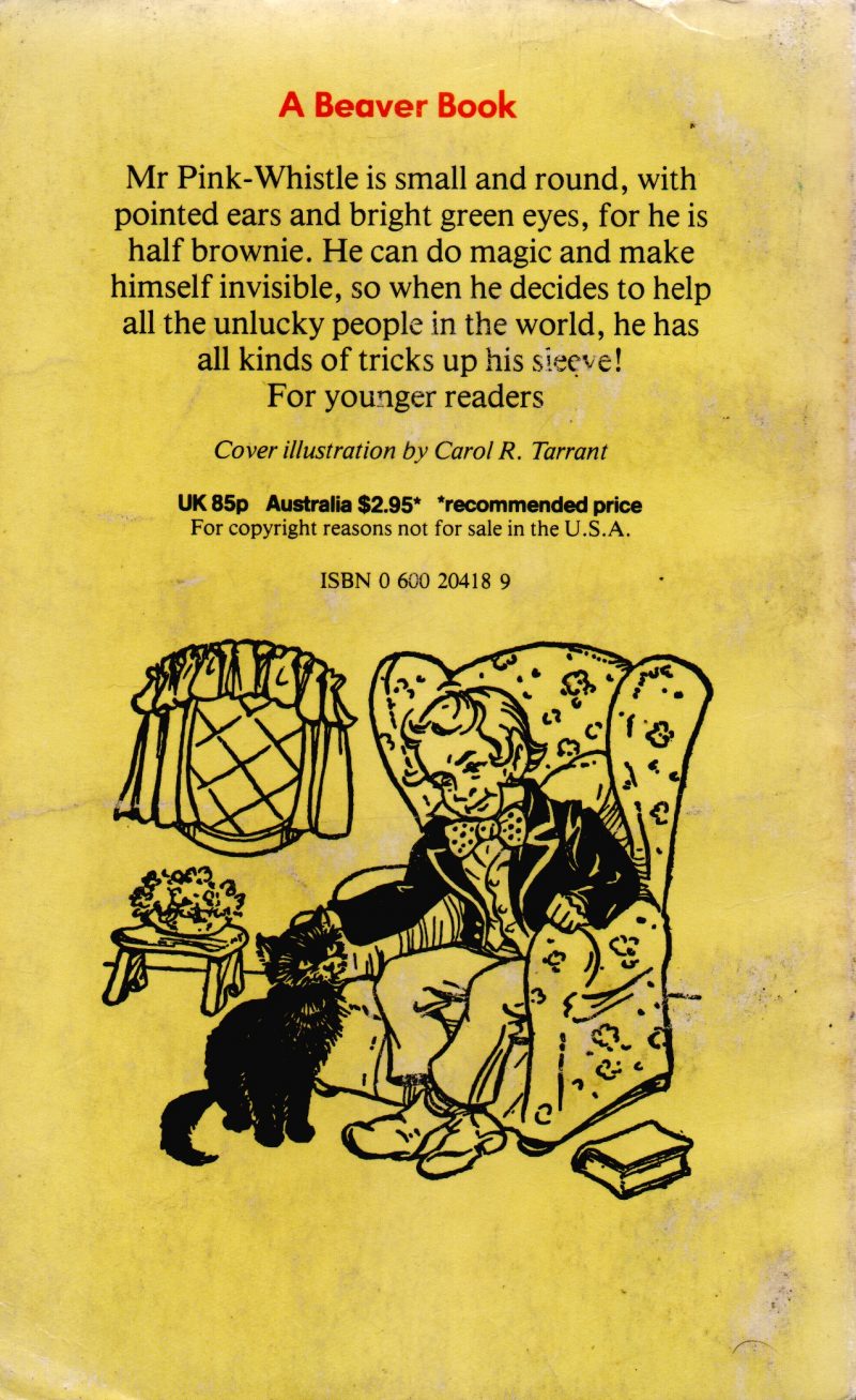 THE ADVENTURES OF MR.PINK WHISTLE BY ENID BLYTON - Image 2