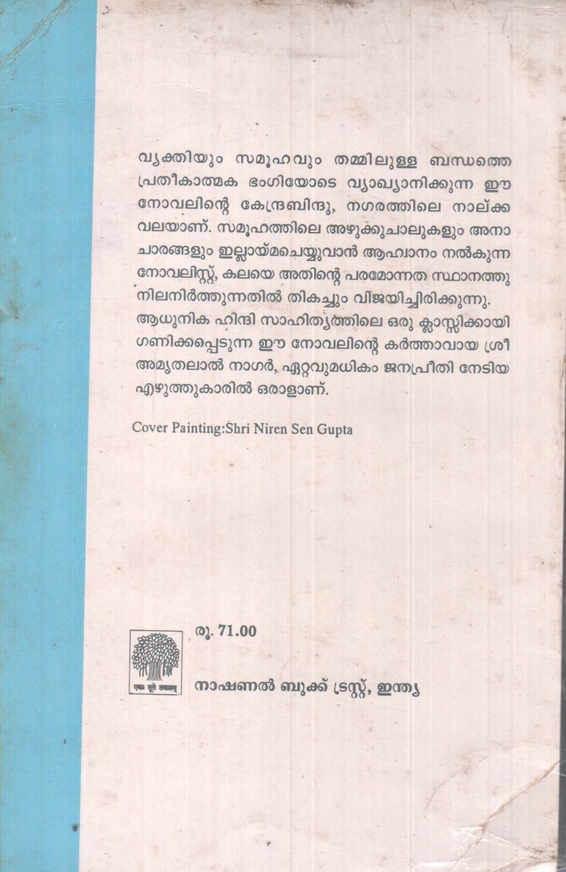 NEERTHULLIUM SAMUDRAVUM BY AMRUTHALAL NAGAR - Image 2