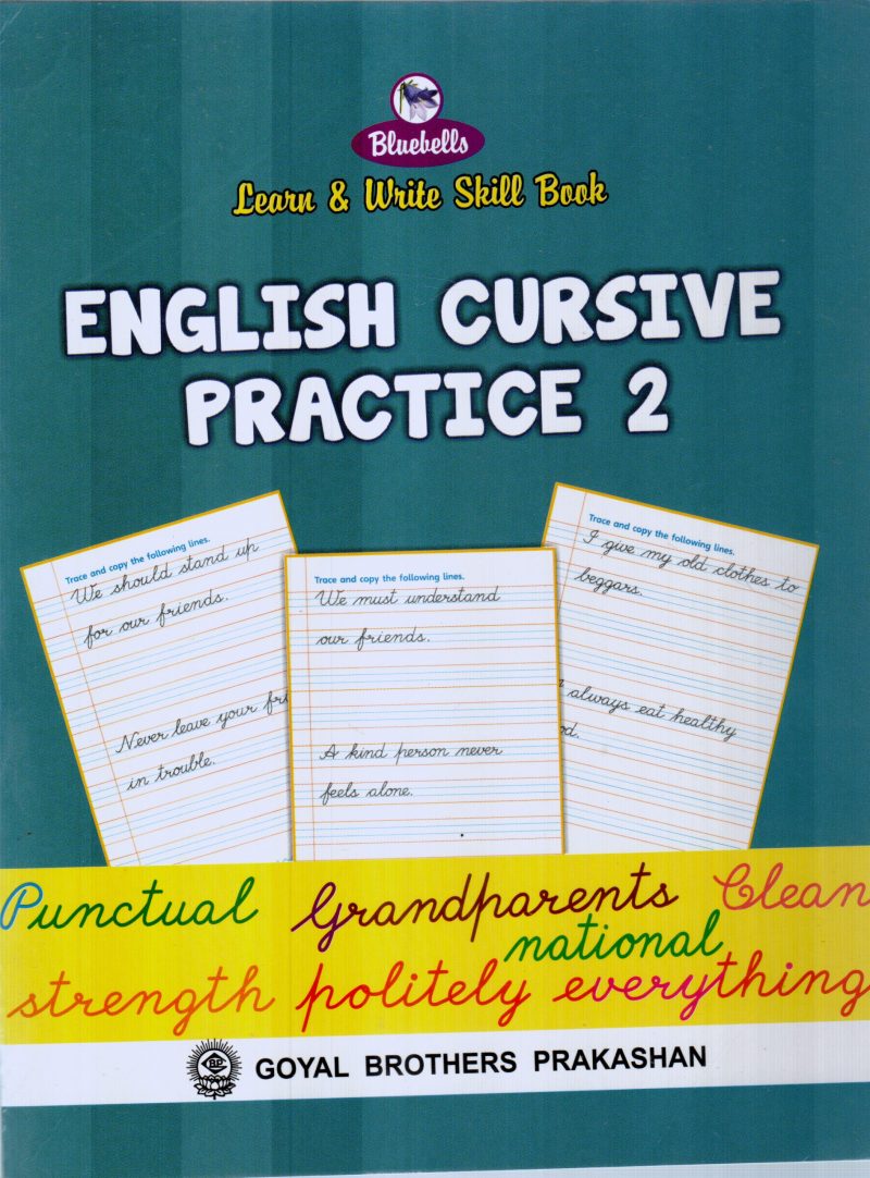 ENGLISH CURSIVE PRACTICE 2