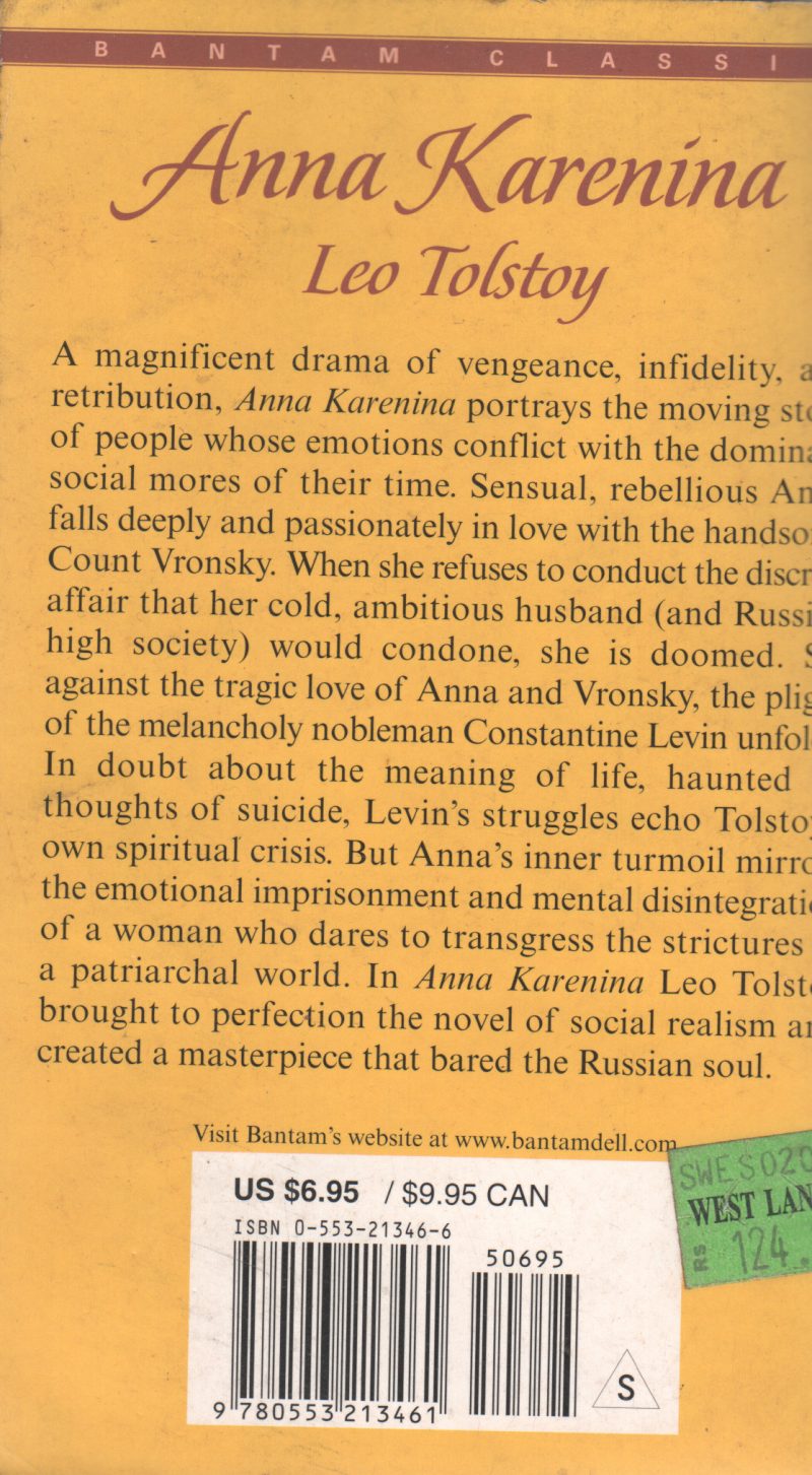 ANNA KARENINA BY LEO TOLSTOY - Image 2
