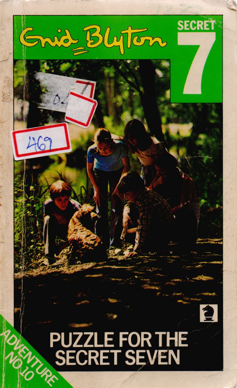 PUZZLE FOR THE SECRET SEVEN BY ENID BLYTON