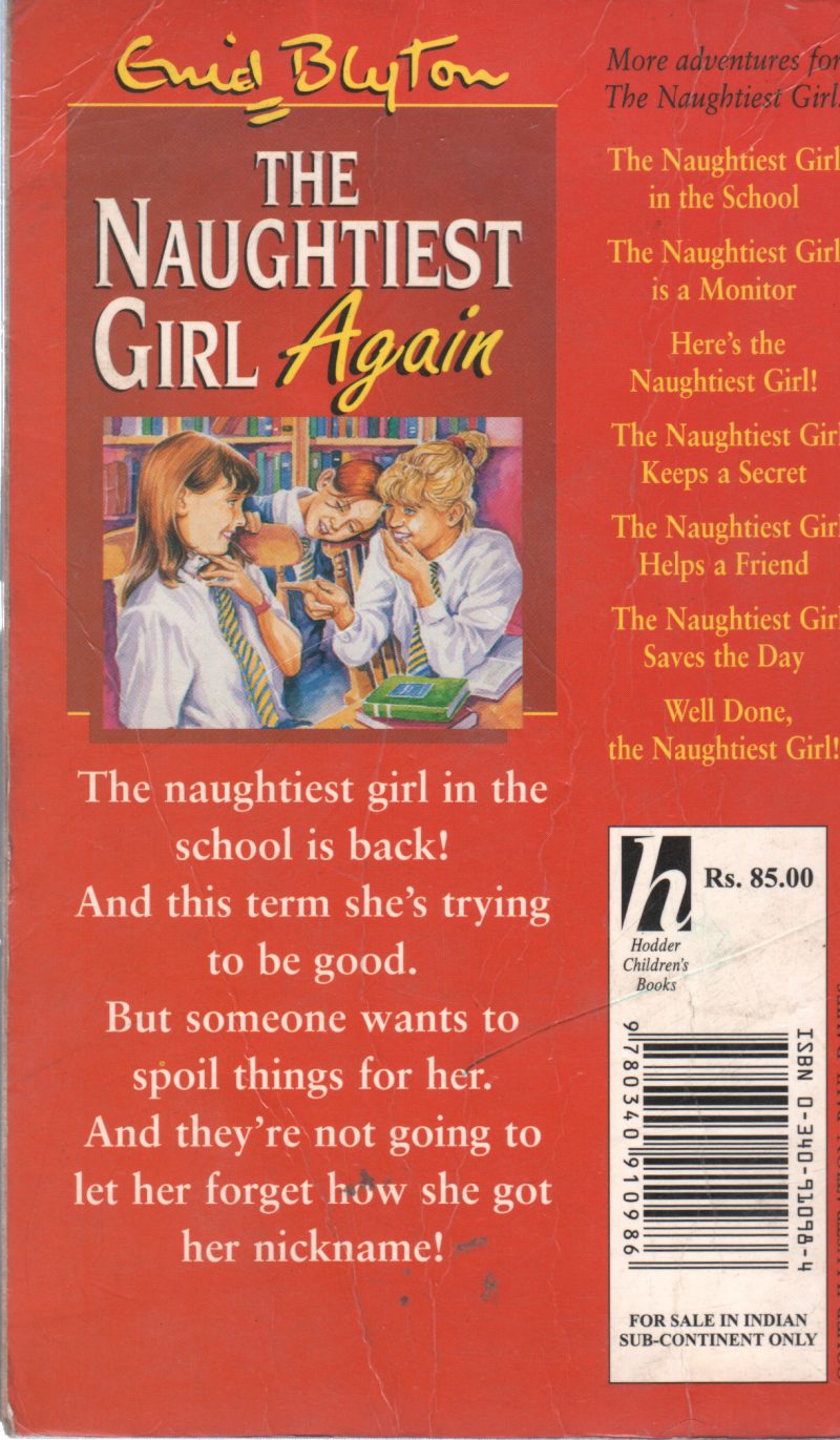 THE NUAGHTIEST GIRL AGAIN BY ENID BLYTON - Image 2