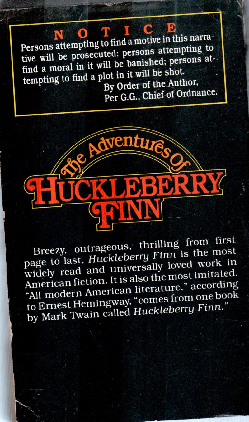 THE ADVENTURES OF HUCKLEBERRY FINN BY MARK TWAIN - Image 2