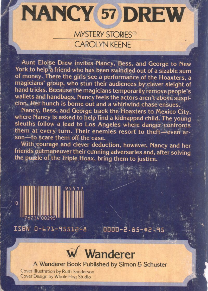 THE TRIPLE HOAX BY CAROLYN KEENE - Image 2