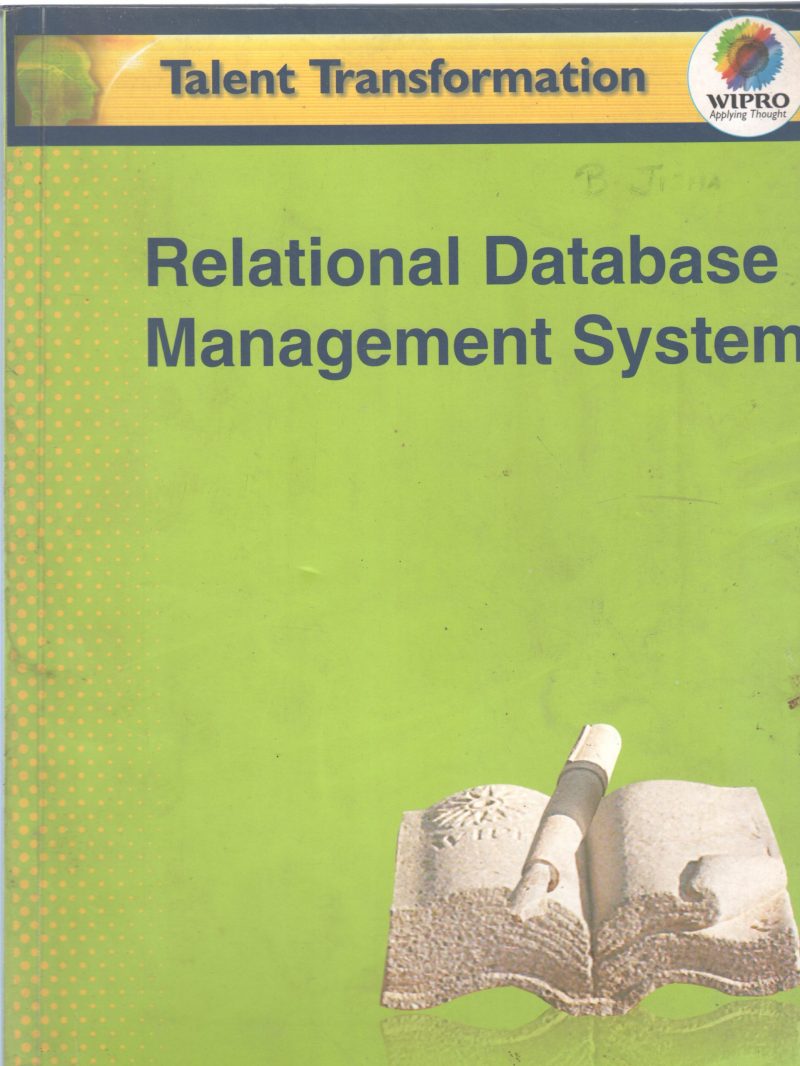 RELATIONAL DATABASE MANAGEMENT SYSTEM