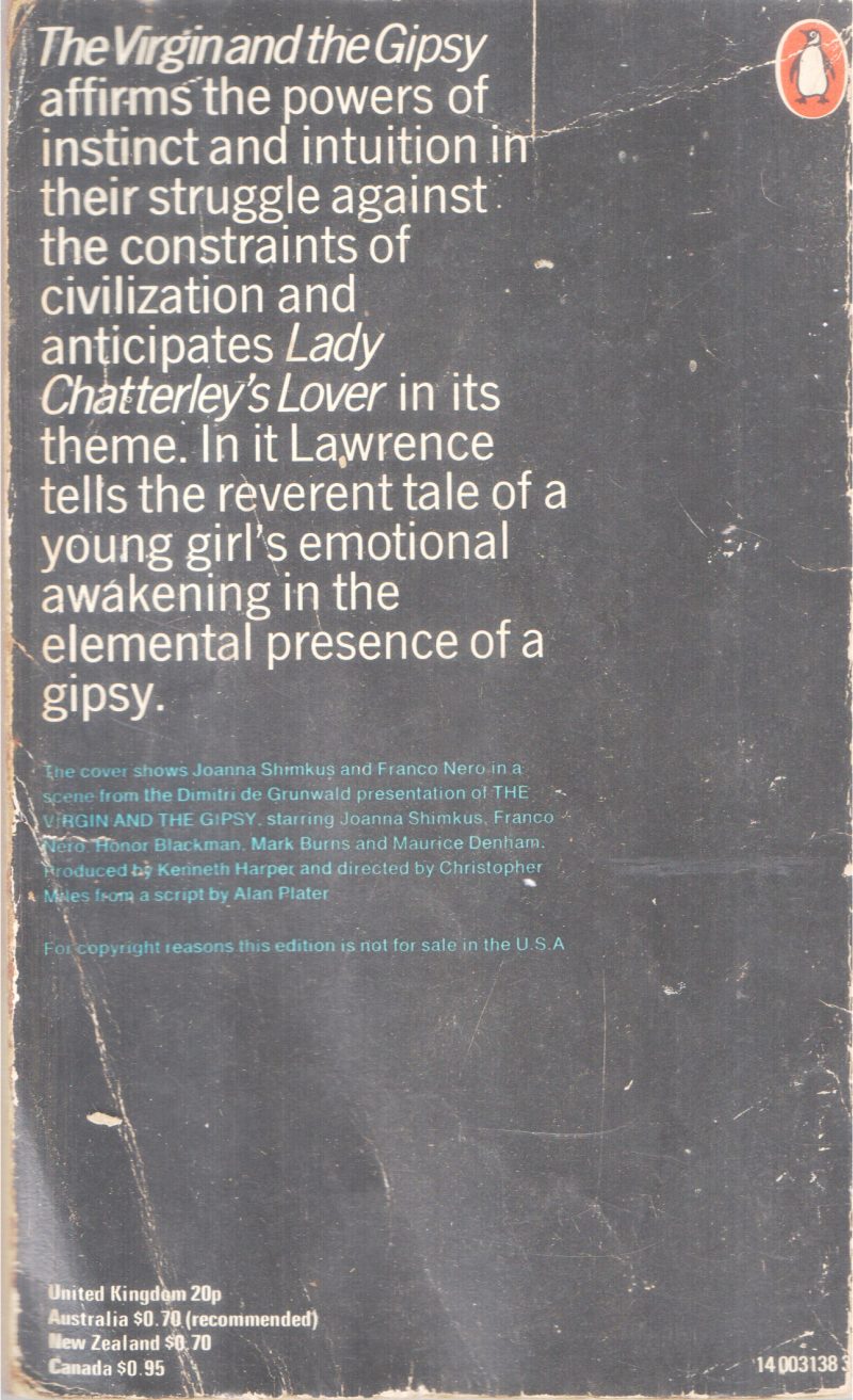 THE VIRGIN AND THE GIPSY BY D.H LOWRENCE - Image 2