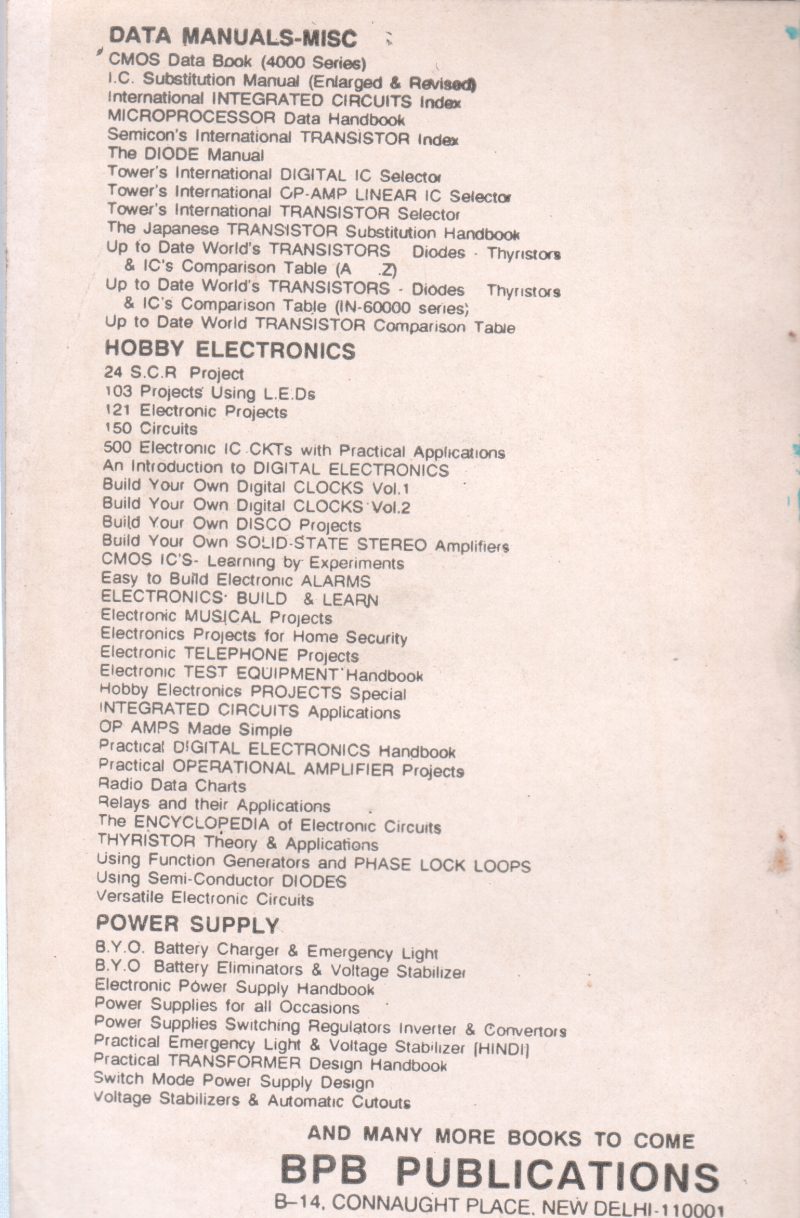 VOLTAGE STABILIZERS AND AUTOMATIC CUTOUTS BY M.C. SHARMA - Image 2