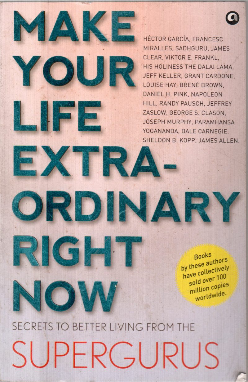 MAKE YOUR LIFE EXTRA ORDINARY RIGHT NOW BY ALEPH