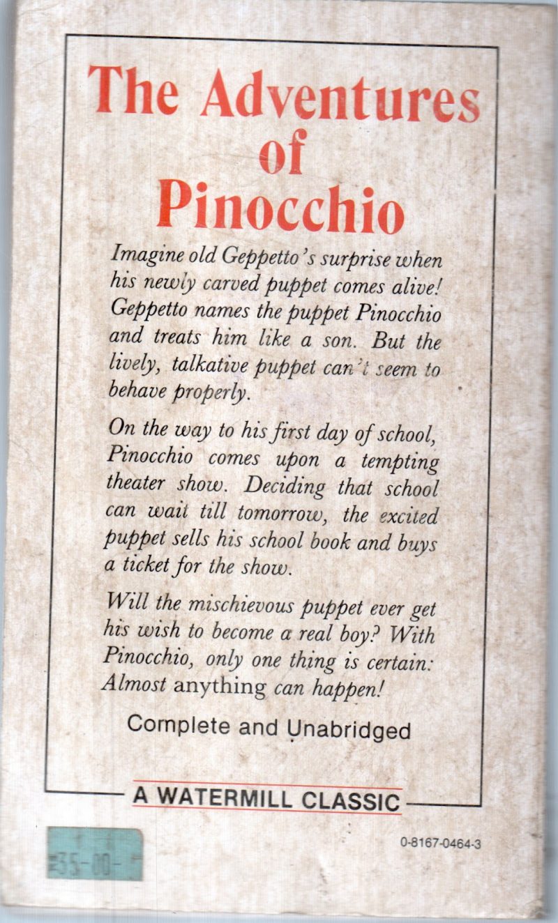 THE ADVENTURES OF PINOCCHIO BY CARLO COLLODI - Image 2
