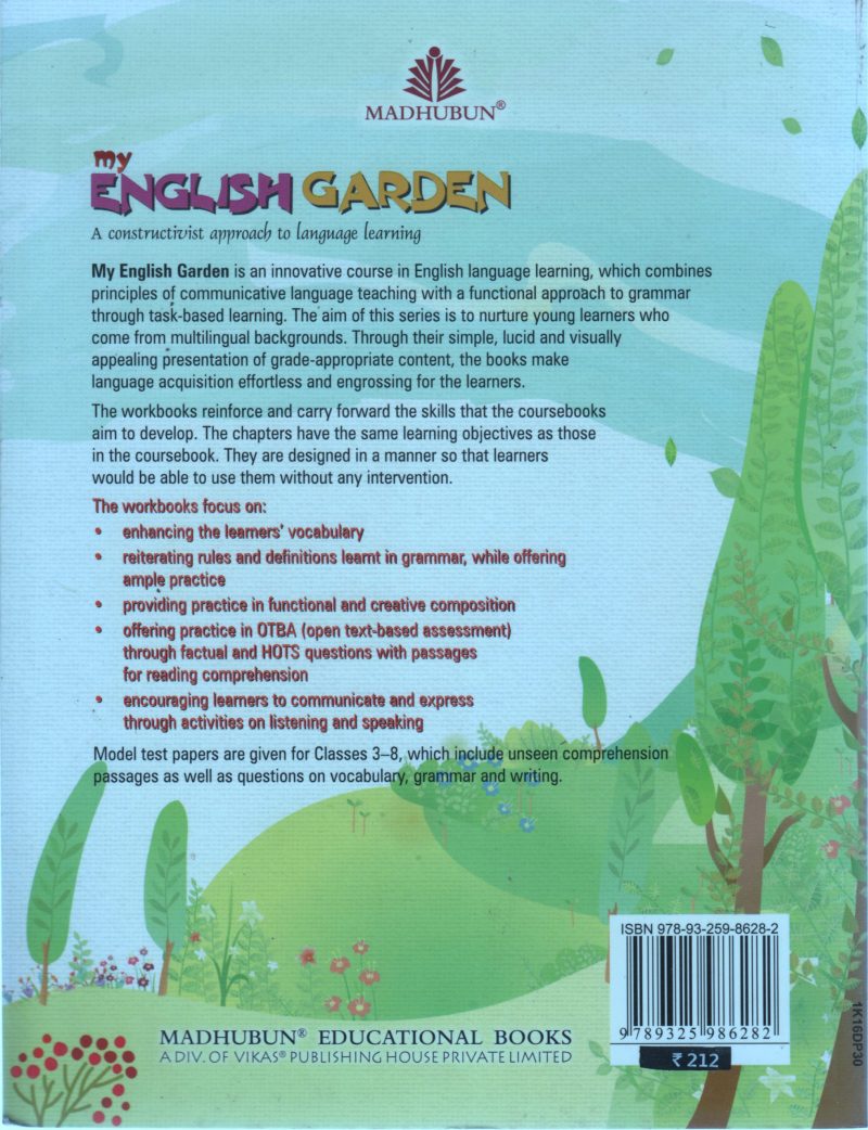 MY ENGLISH GARDEN WORKBOOK3 - Image 2