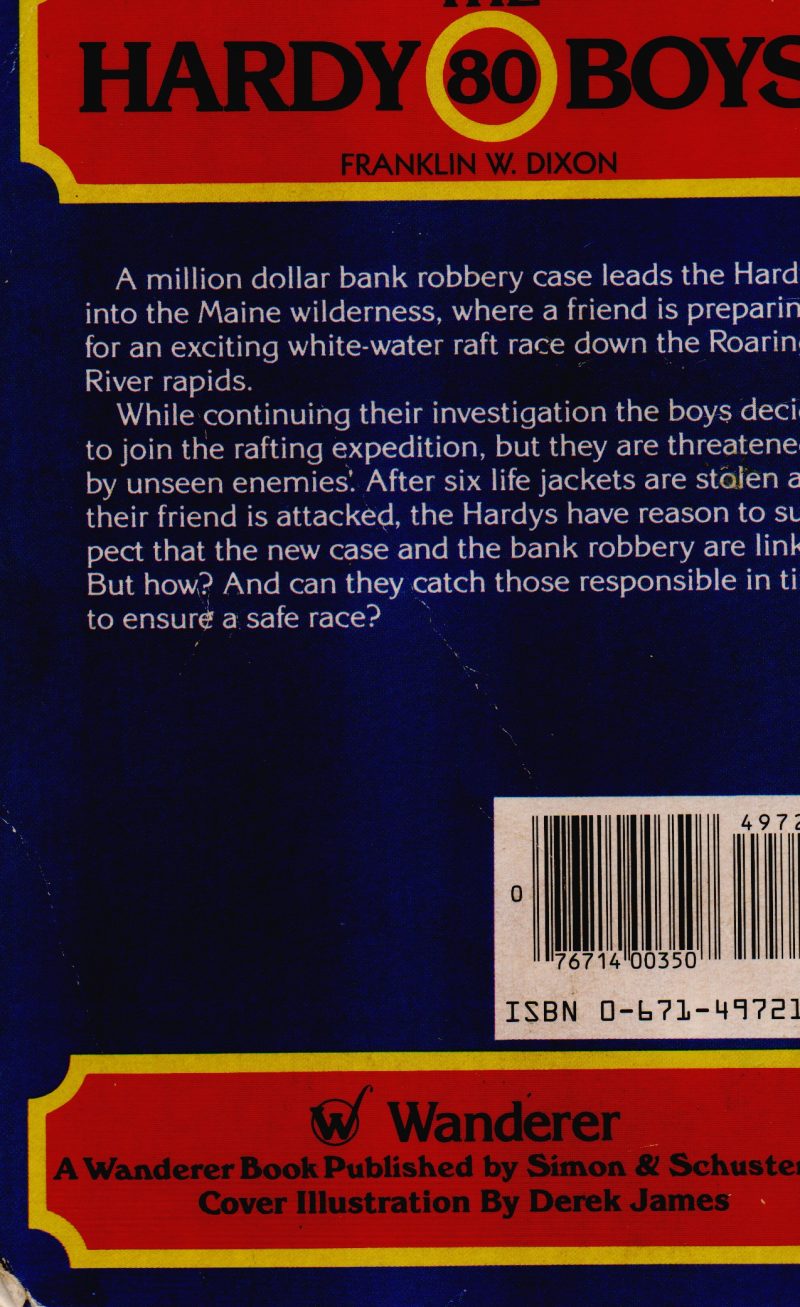 THE ROARING RIVER MYSTERY BY FRANKLIN W. DIXON - Image 2