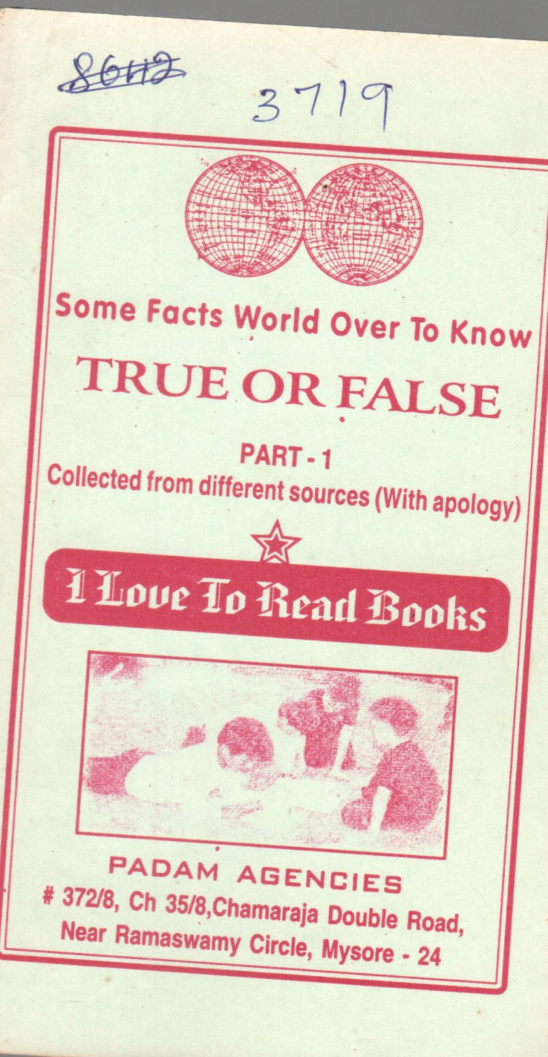 TRUE OR FALSE BY KANVI