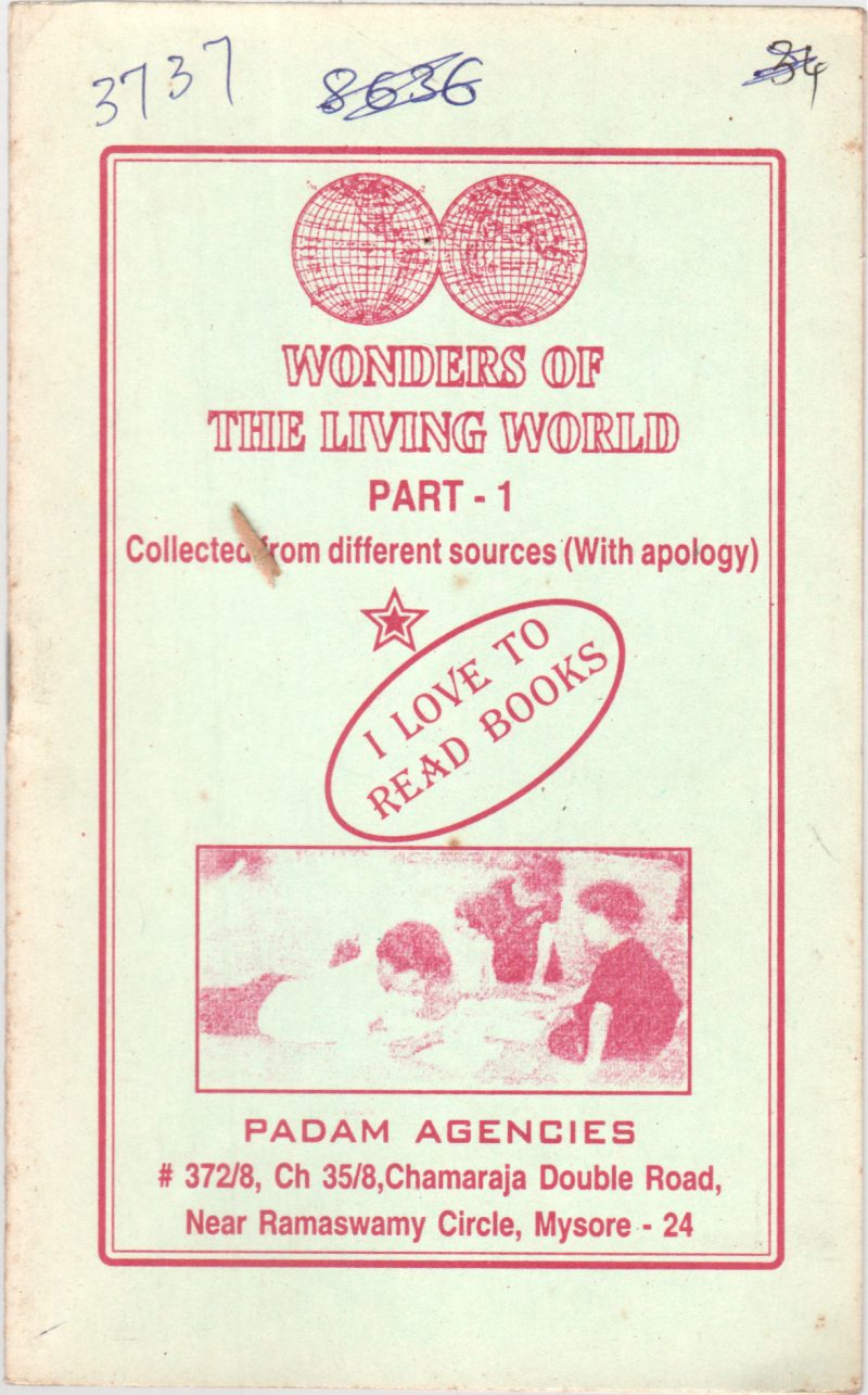 WONDERS OF THE LIVING WORLD BY KANVI