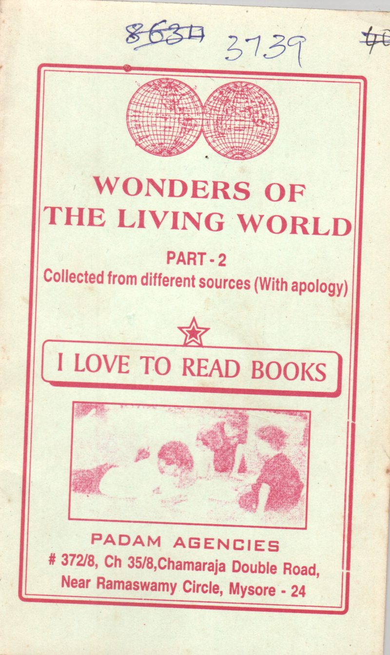 WONDERS OF THE LIVING WORLD BY KANVI