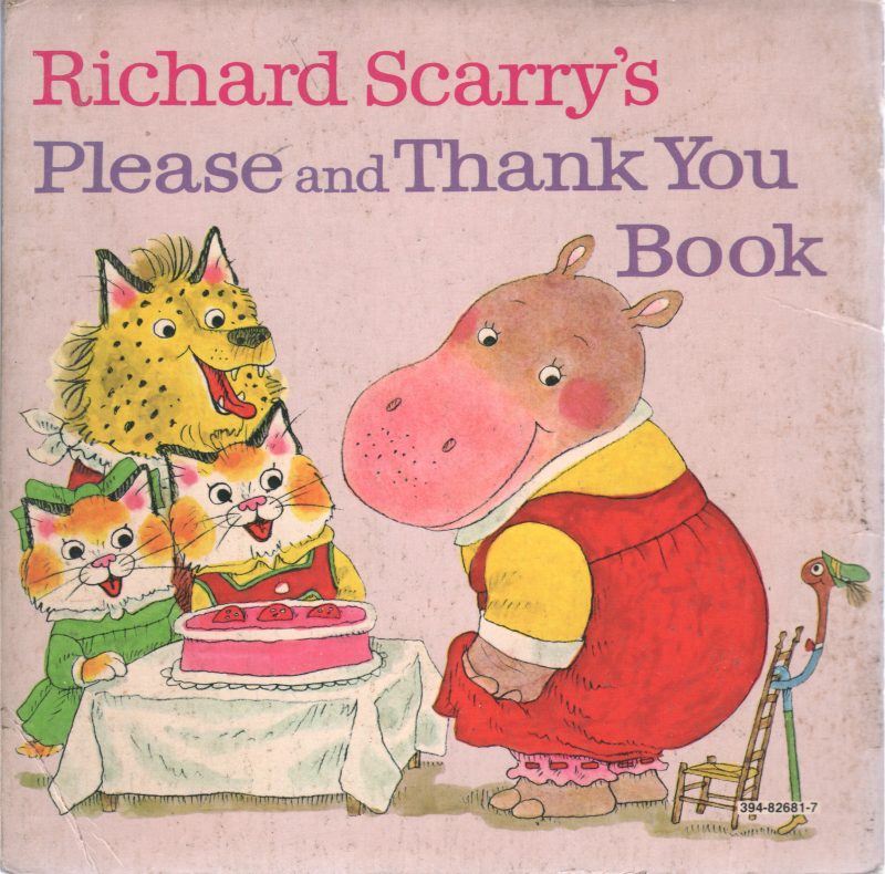 PLEASE AND THANK YOU BOOK BY RICHARD SCARRY - Image 2