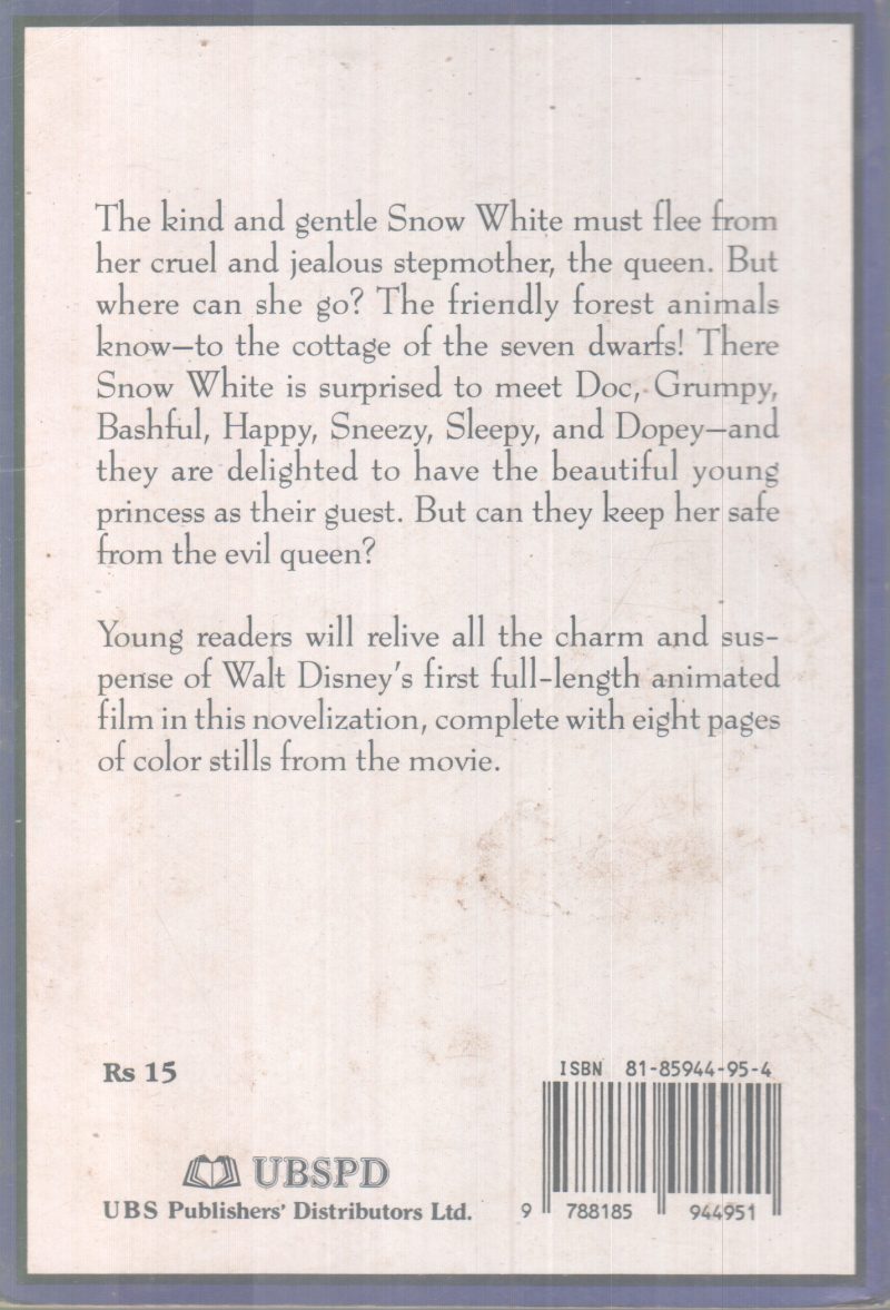 SNOW WHITE AND THE THE SEVEN DWARF BY GROUP OF EDITORS - Image 2