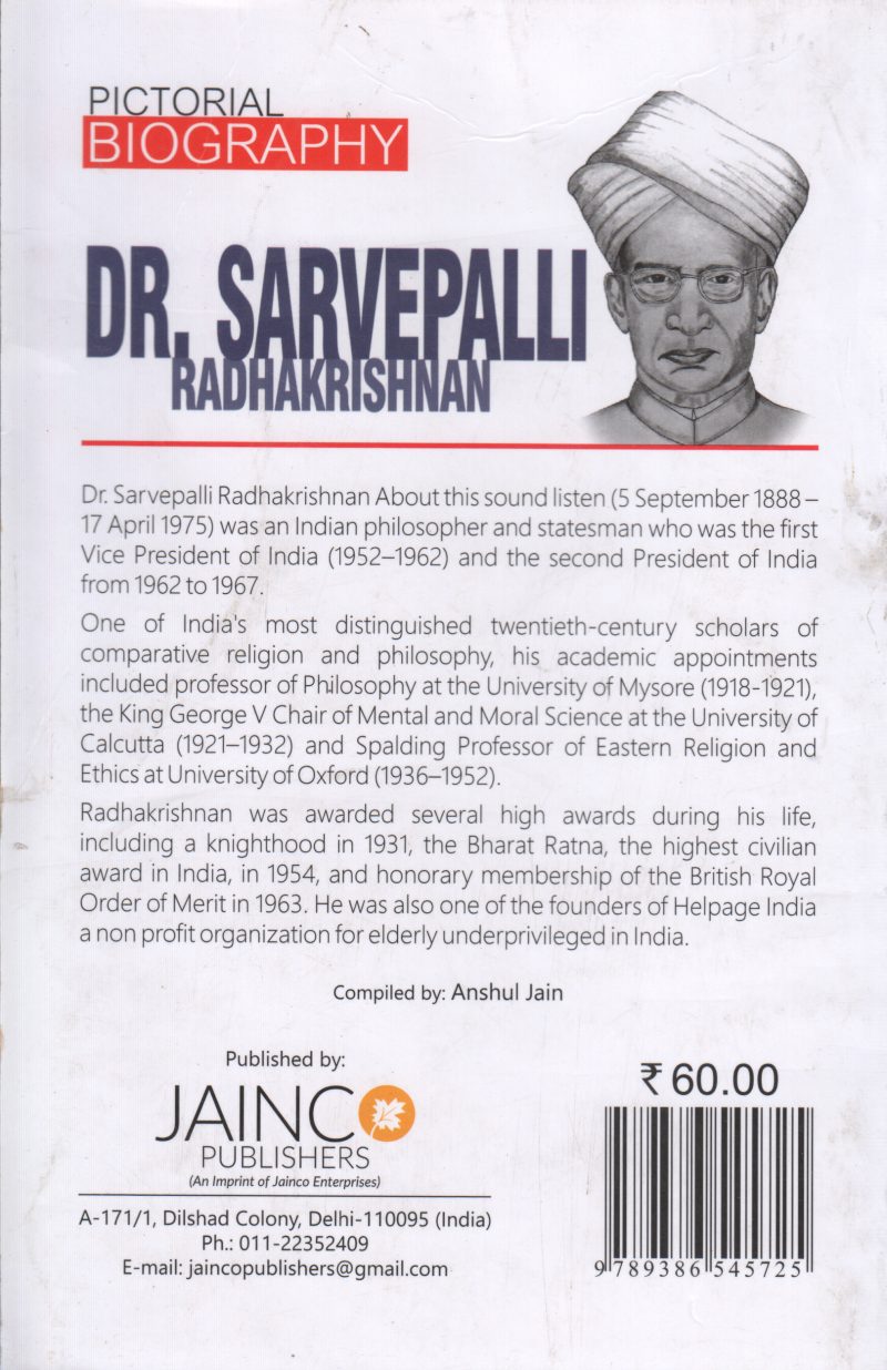 DR. SARVEPALLI RADHAKRISHNAN - Image 2