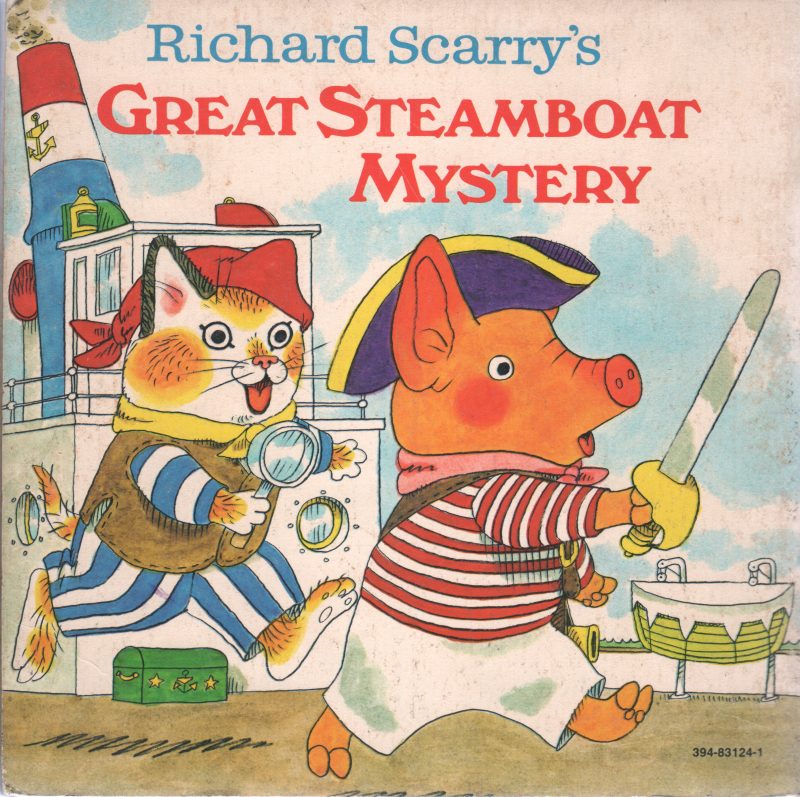 GREAT STEAMBOAT MYSTERY BY RICHARD SCARRY - Image 2