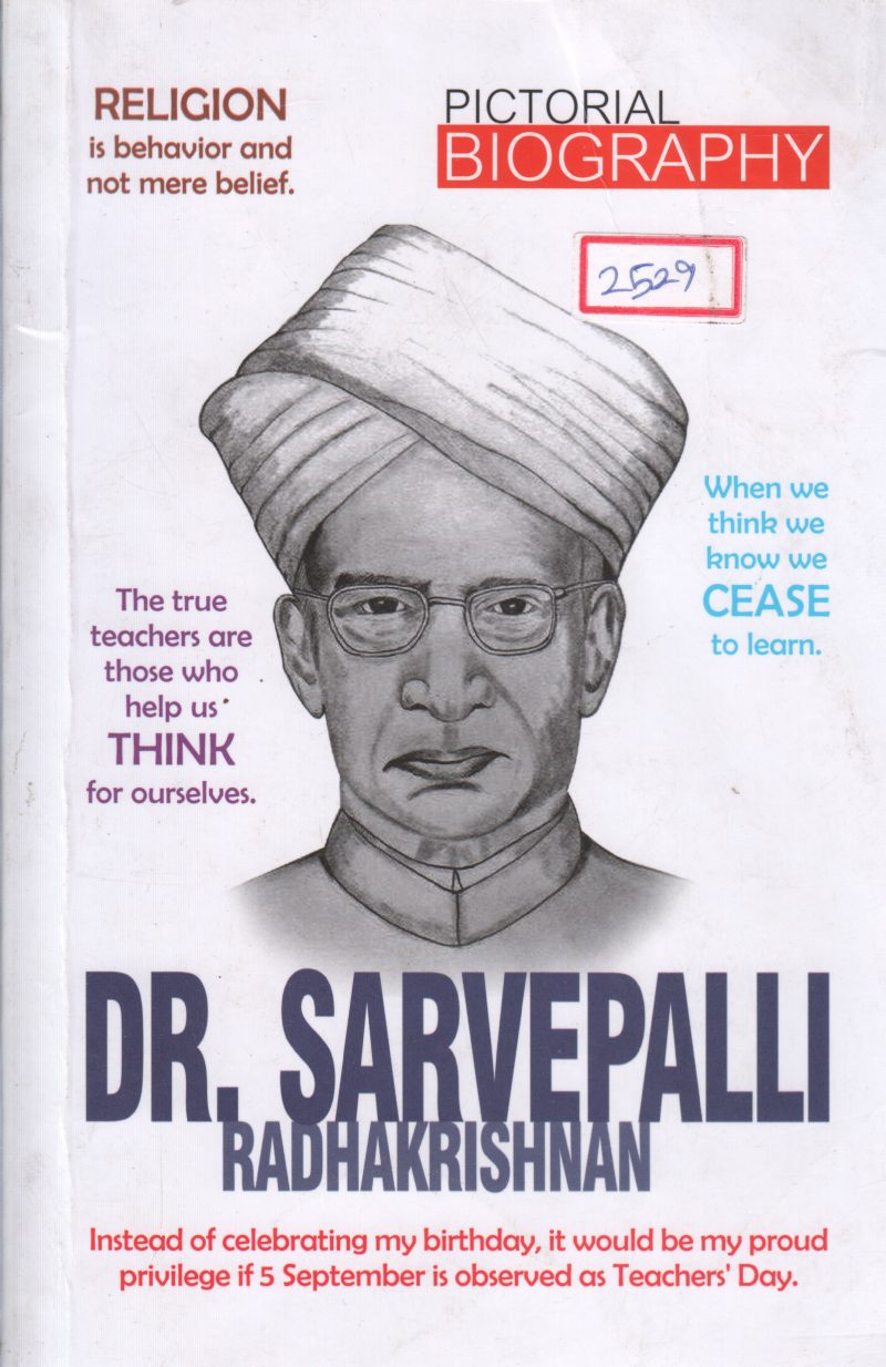 DR. SARVEPALLI RADHAKRISHNAN