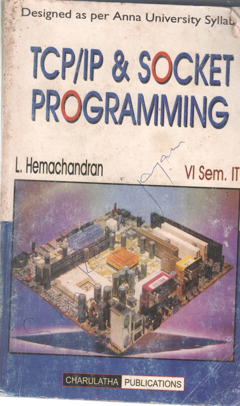TCPIP & SOCKET PROGRAMMING BY L.HEMACHANDRAN