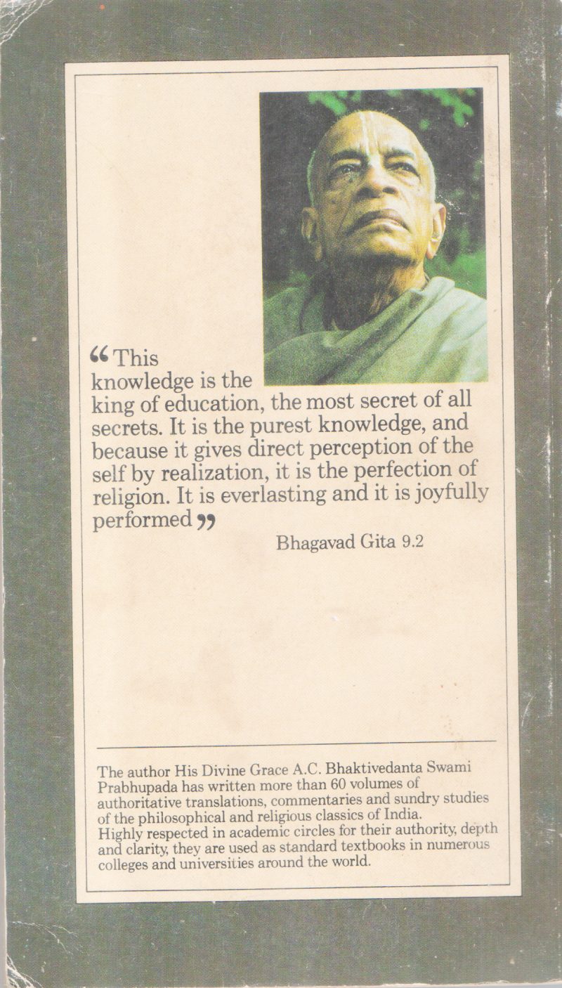 RAJA-VIDHYA THE KING OF KNOWLEDE BY A.C BHAKTIVEDANTA SWAMI - Image 2