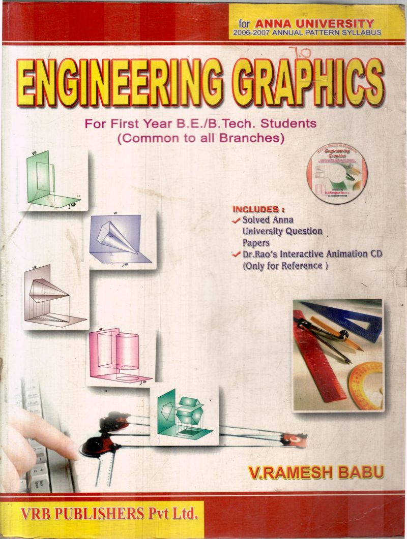 ENGINEERING GRAPHICS BY V.RAMESH BABU