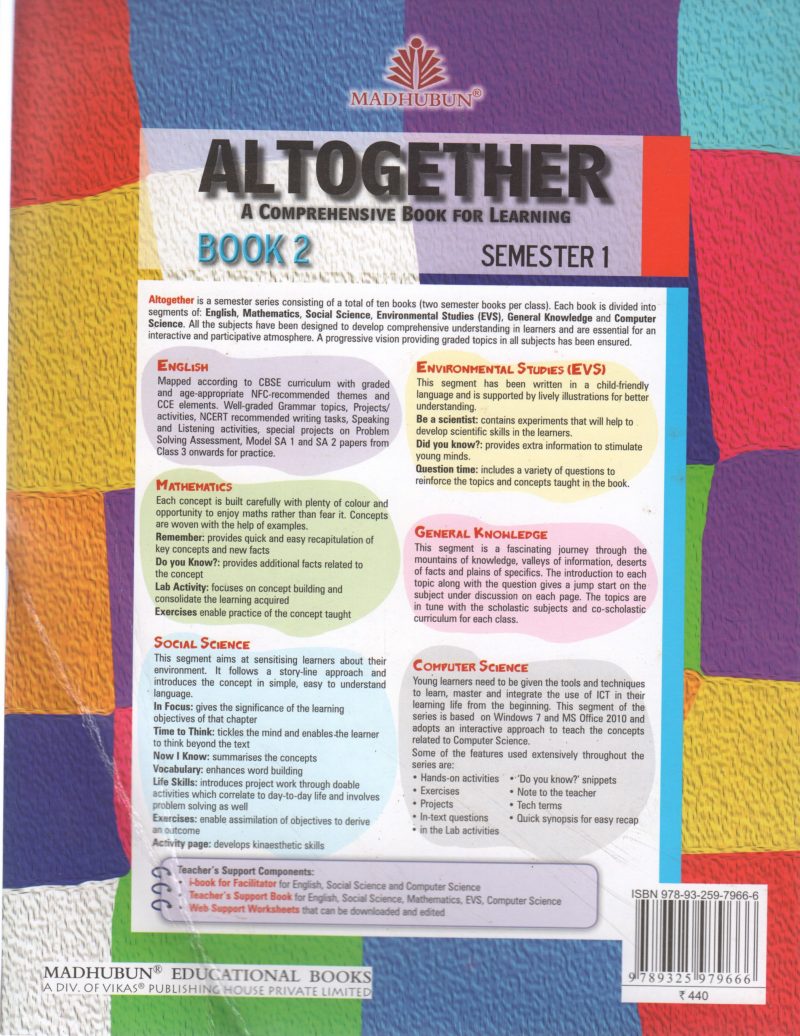ALTOGETHER(BOOK2) BY BHAVANA MEHROTA - Image 2