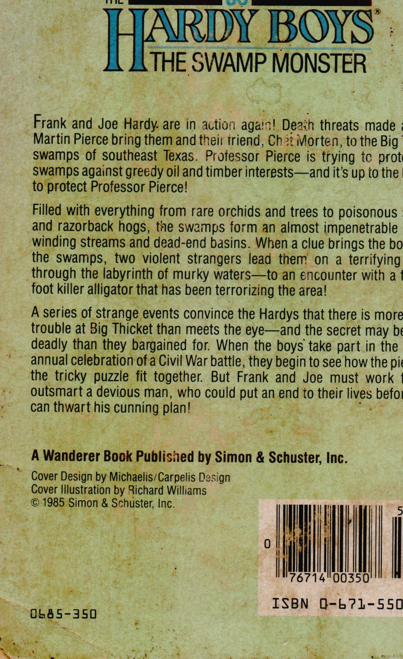 THE SWAP MONSTER BY FRANKLIN W. DIXON - Image 2