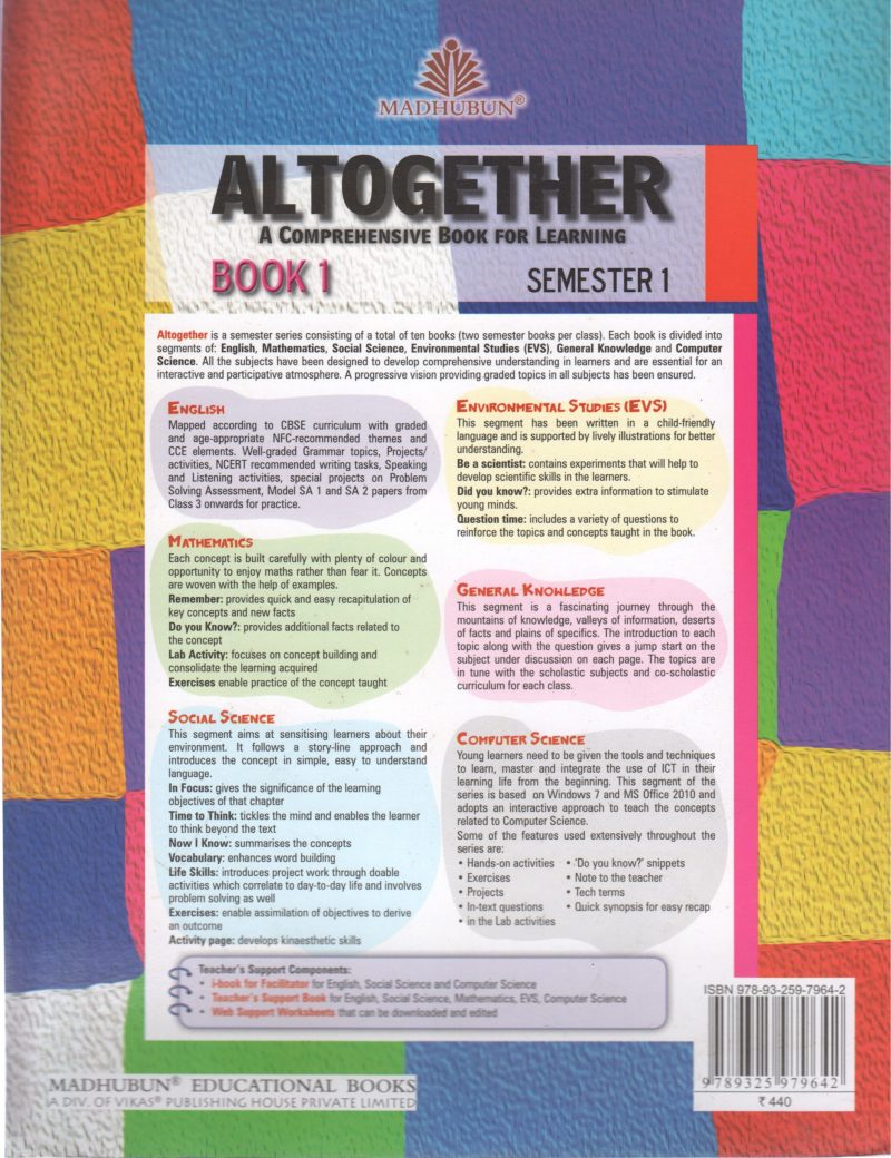 ALTOGETHER(BOOK1) BY BHAVANA MEHROTA - Image 2