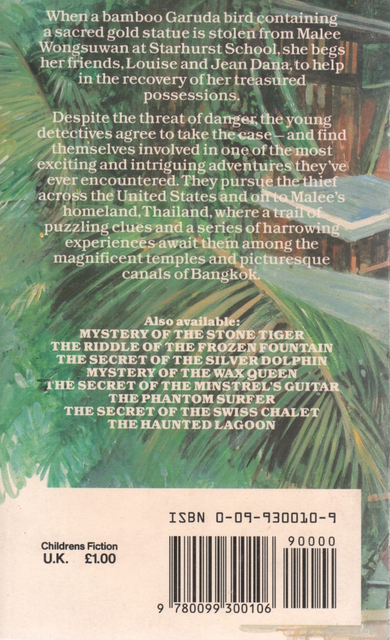 MYSTERY OF THE BAMBOO BIRD BY CAROLYN KEENE - Image 2