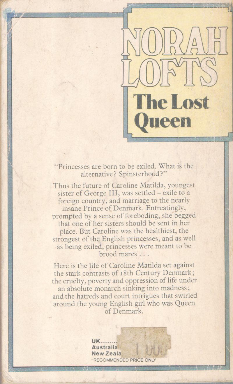 THE LOST QUEEN BY NORAH LOFTS - Image 2