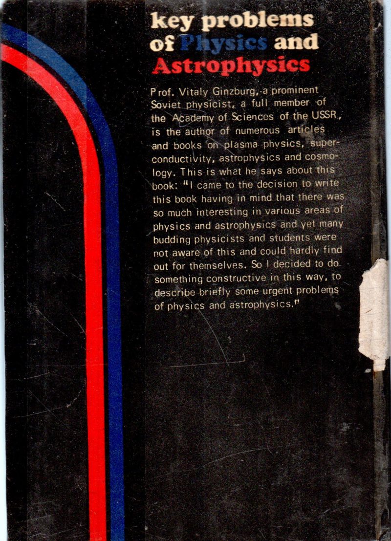 KEY PROBLEMS AND ASTROPHYSICS BY V.L.GINZBURG - Image 2