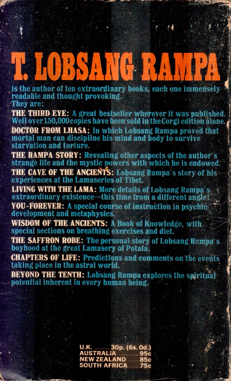 BEYOND THE TENTH BY T.LOBSANG RAMPA - Image 2