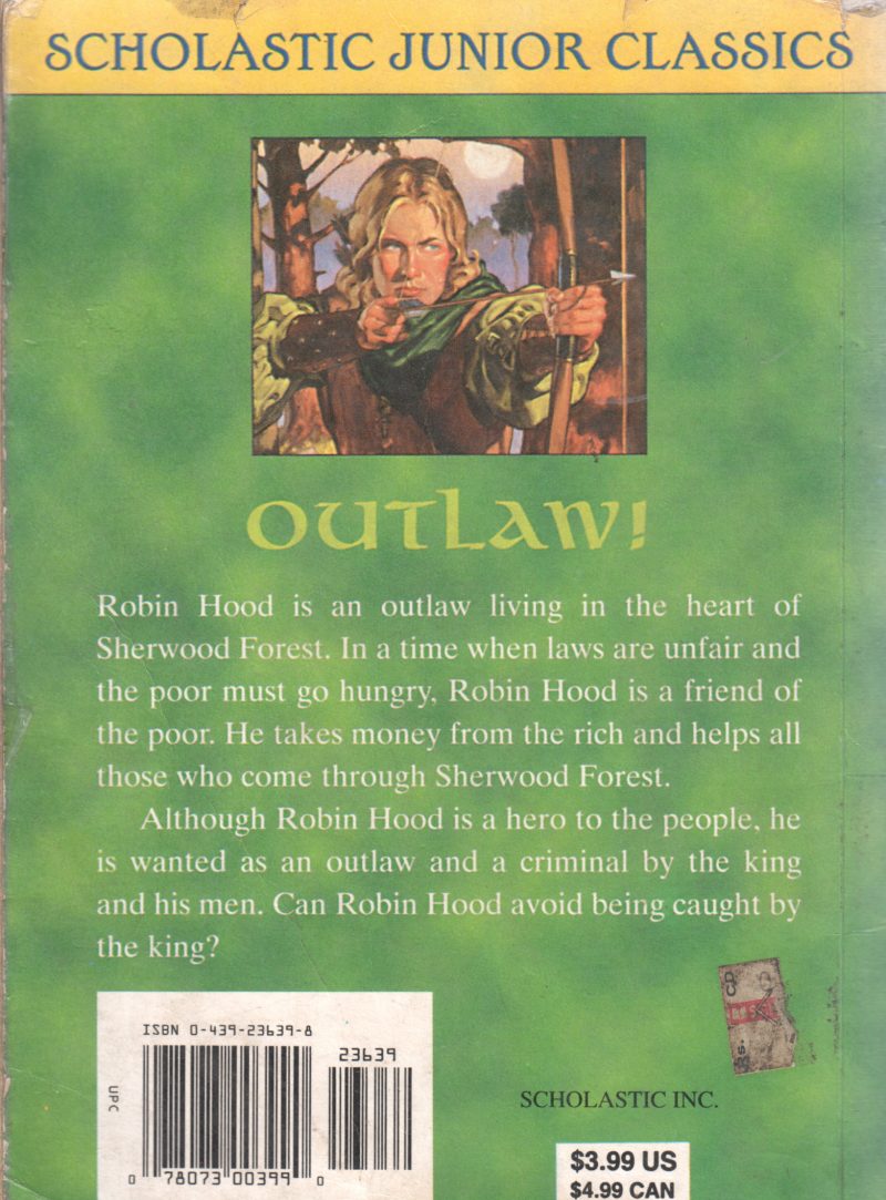 ROBIN HOOD OF SHERWOOD FOREST BY ANN MCGOVERN - Image 2