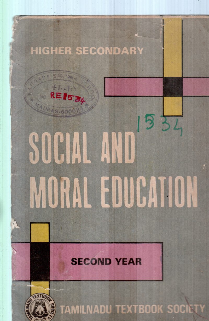 SOCIAL AND MORAL EDUCATION