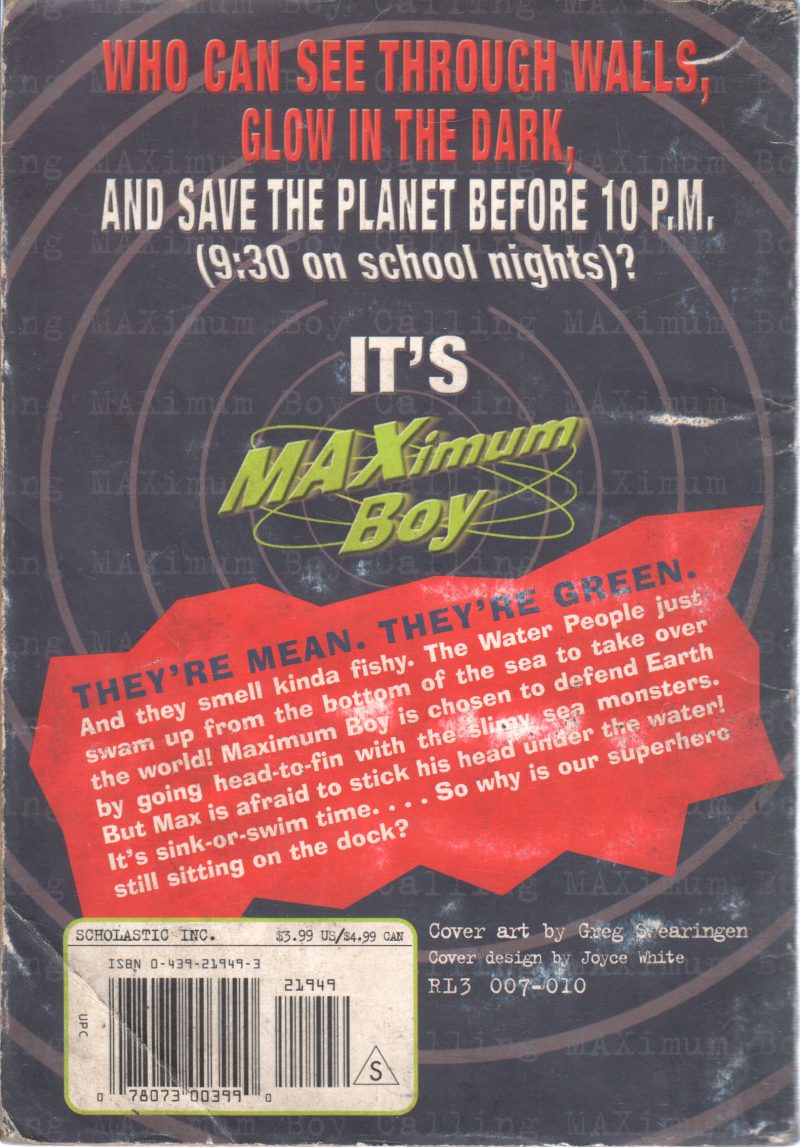 MAXIMUM BOY BY DAN GREENBURG - Image 2