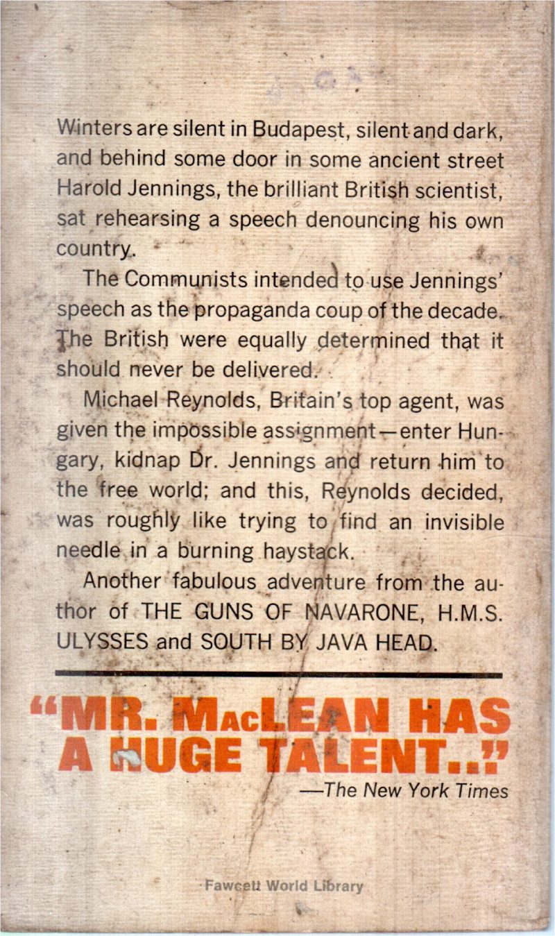 THE SECRET WAYS BY ALISTAIR MACLEAN - Image 2
