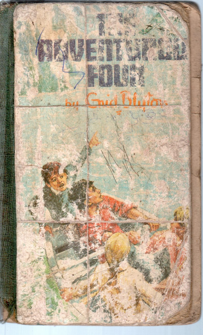 THE ADVENTURES FOUR BY GUID BLYTON