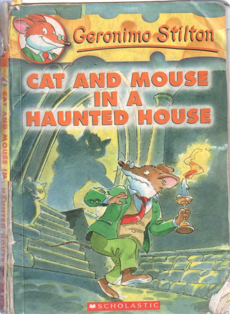 CAT AND MOUSSE IN THE HAUNTED HOUSE BY GERONIMO STILTON