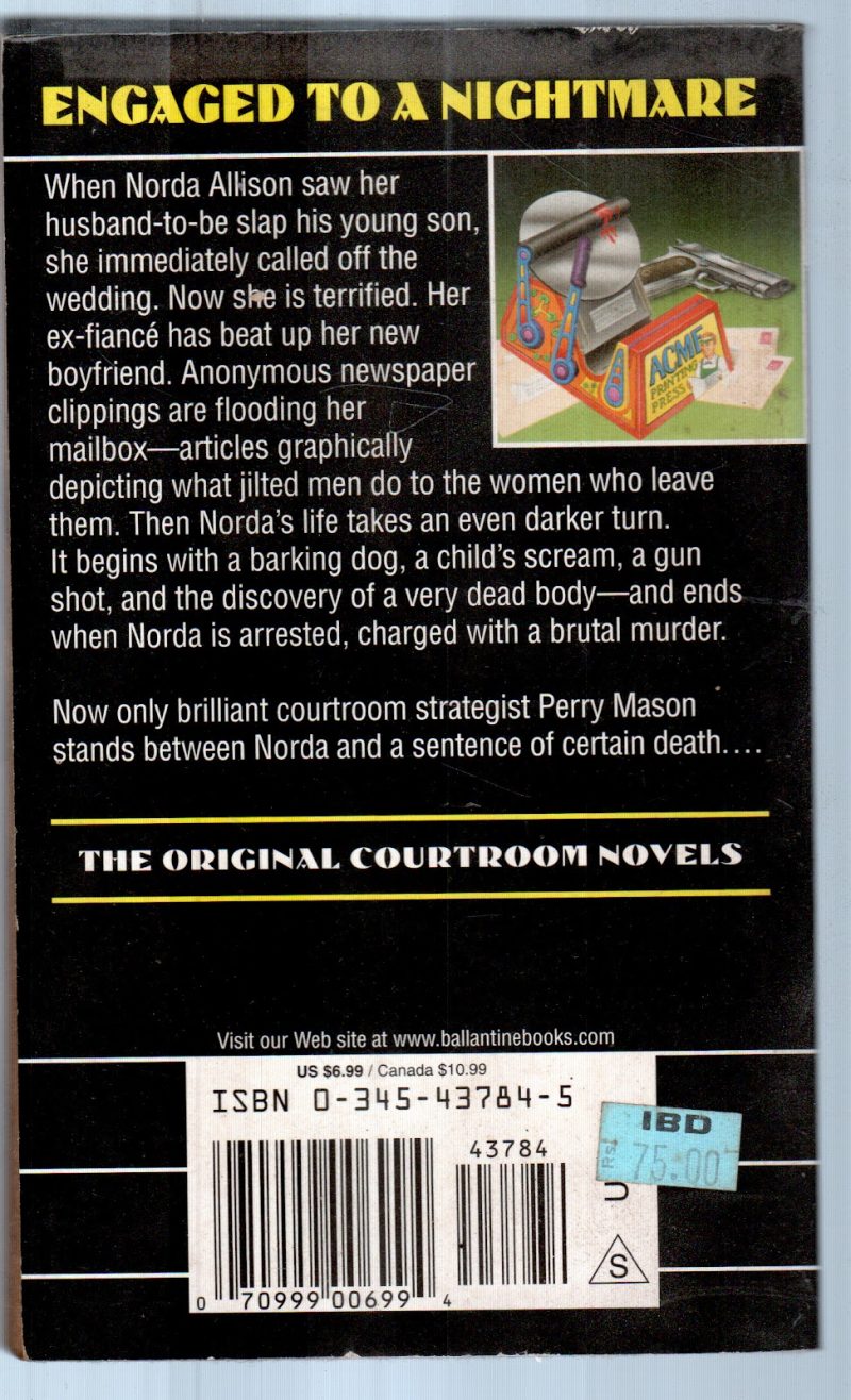 THE CASE OF THE DEADLY TOY BY ERLE STANLEY GARDEN - Image 2